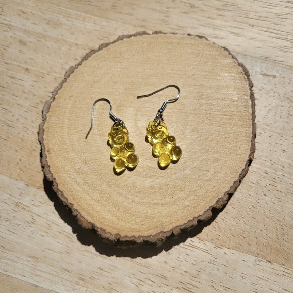 Women's Fashion Jewelry Gummy Bears Dangling 1 Set of Earrings - Picture 10 of 12